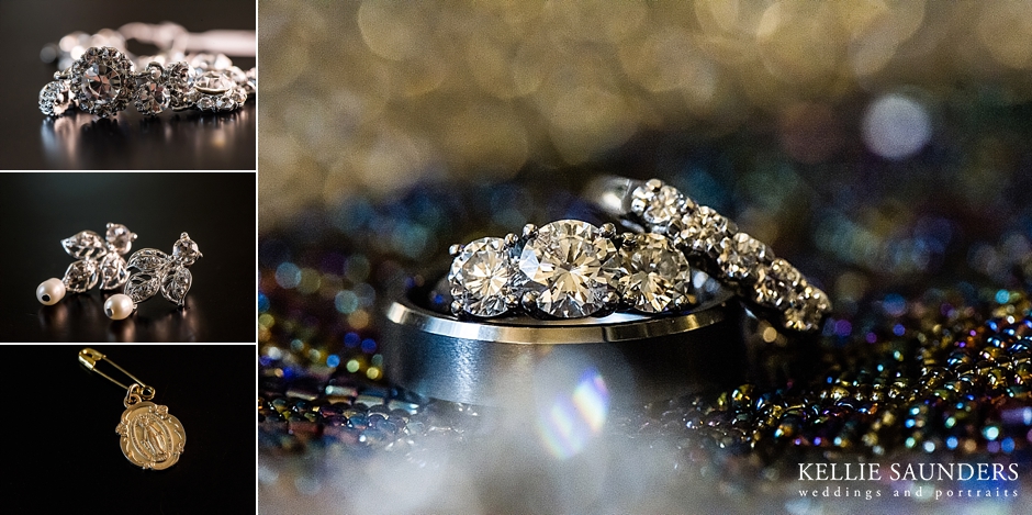 Wedding ring bokah